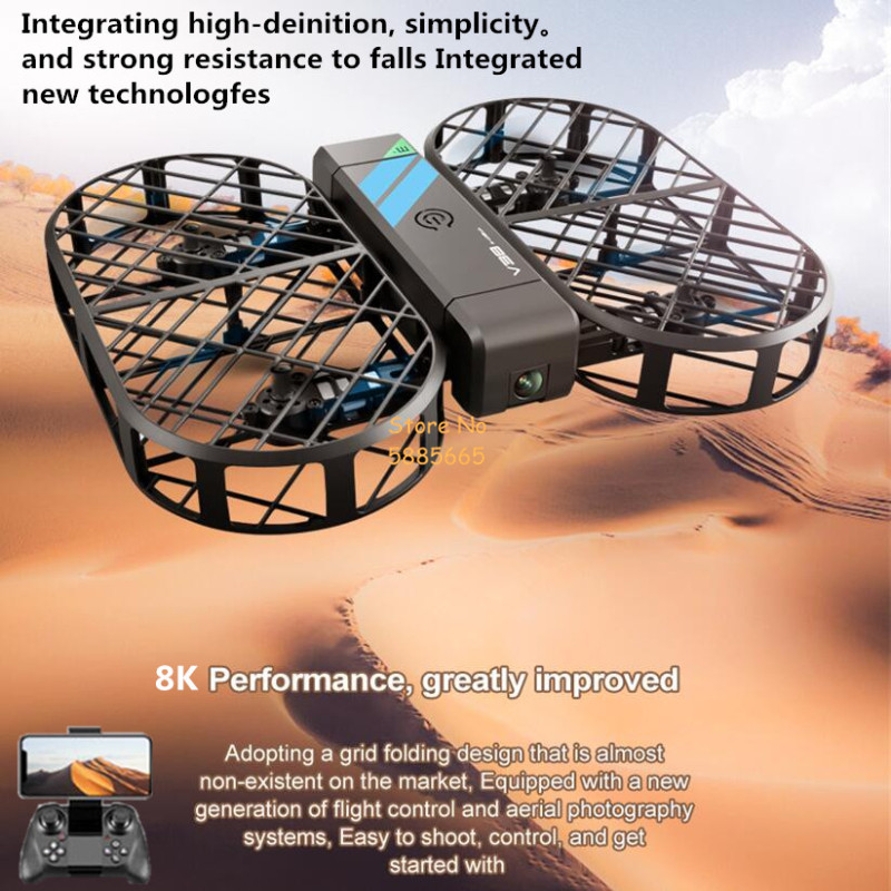 Drone Racing Camera - 8K HD Kamera 360° ° Koruma