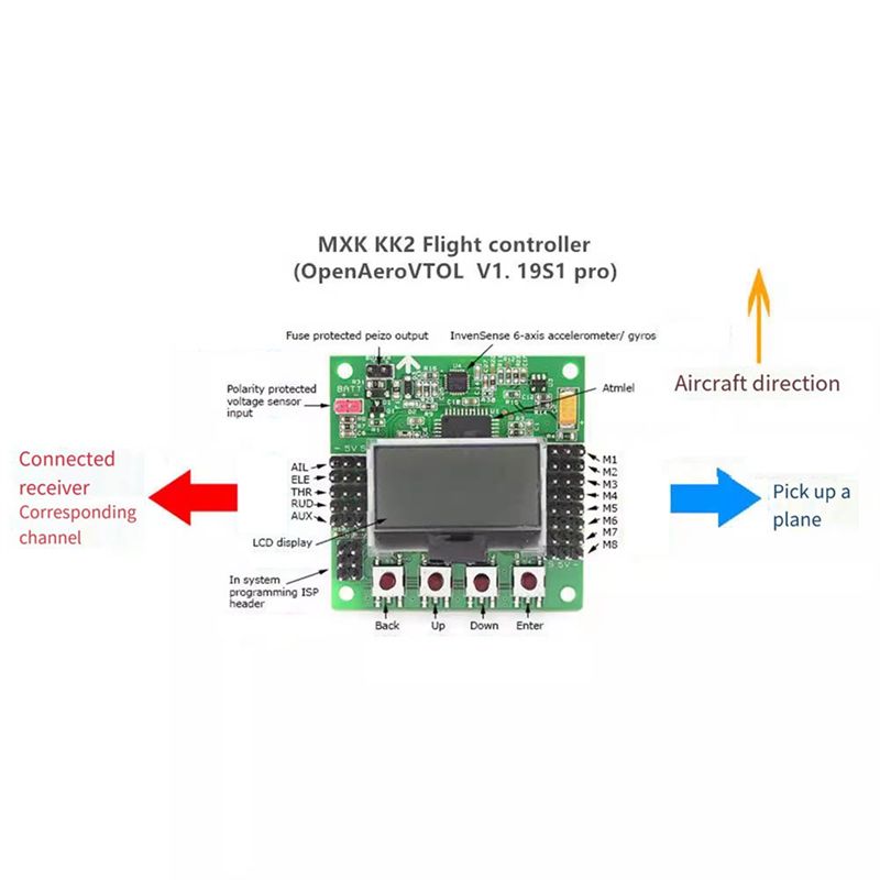B05C-KK 2.1.5 Çoklu Rotorlu LC - Drone Racing Flight Controller incelemesi ve fiyatı