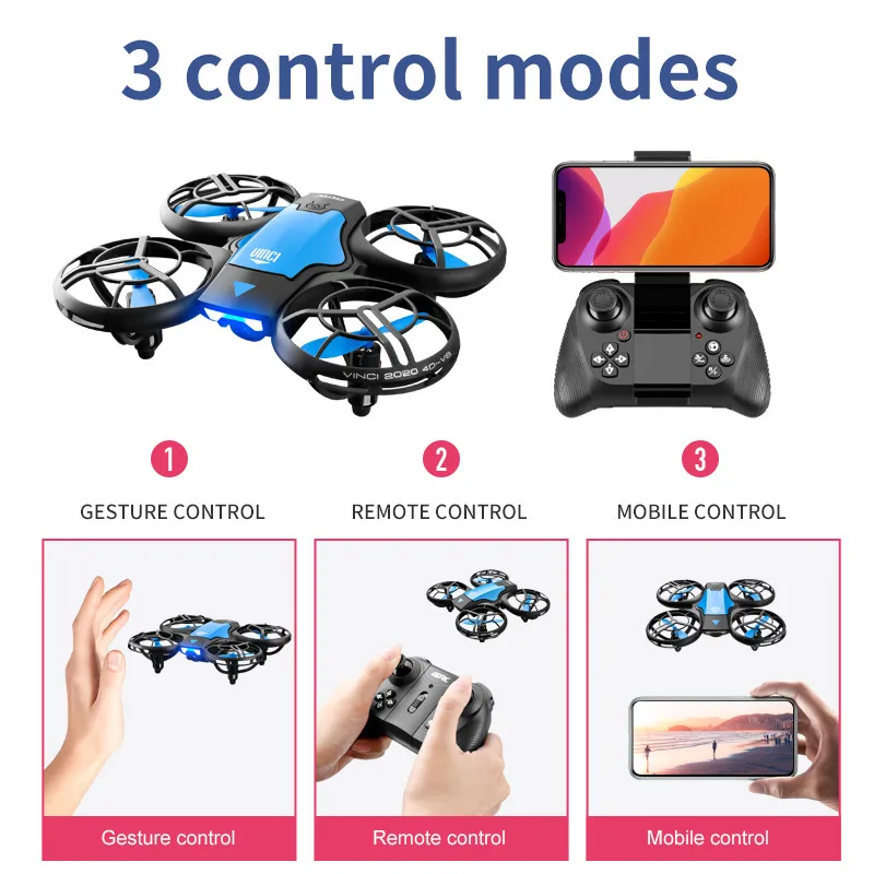 V8 Yeni Mini Drone 4K Profesyo - Drone Racing Camera incelemesi ve fiyatı