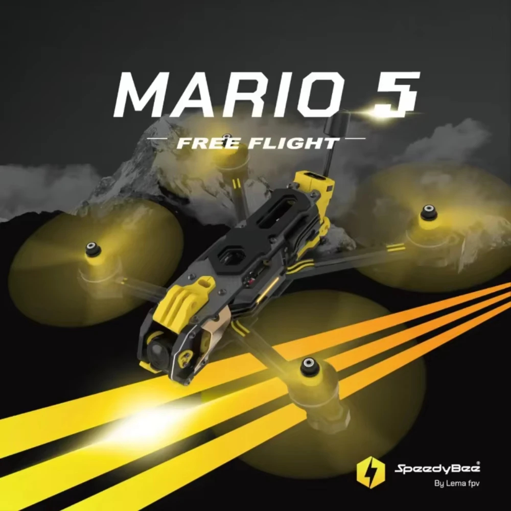 Speedybee Mario 5 O4 Çerçeve K - Drone Racing Frame incelemesi ve fiyatı